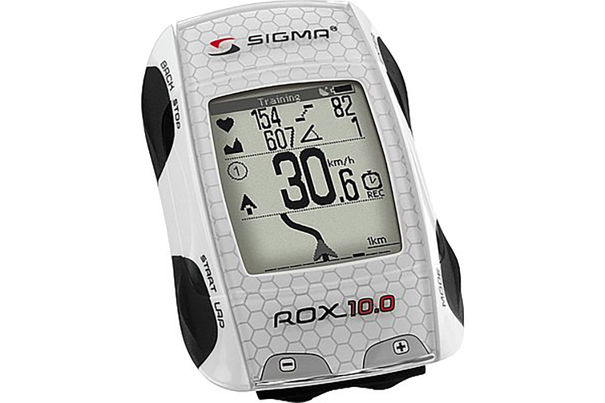 Велокомпьютер Sigma ROX 10.0 GPS SET, комплект с датчиками Велокомпьютер Sigma ROX 10.0 GPS SET, комплект с датчиками