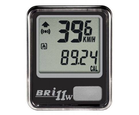 Велокомпьютер Echowell Bri11W, 11 функций, беспроводной, черн. Велокомпьютер Echowell Bri11W, 11 функций, беспроводной, черн.