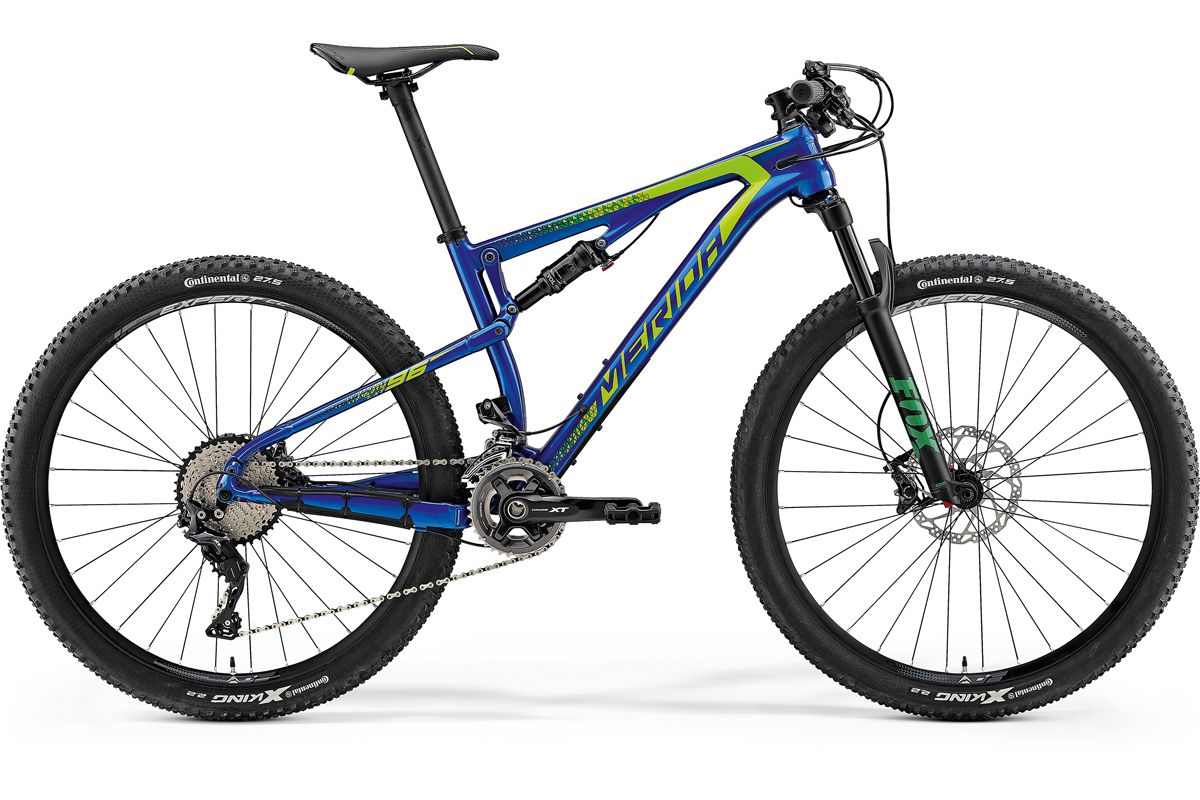 Двухподвесный велосипед 27.5 MERIDA Ninety-Six 7.XT (2018)