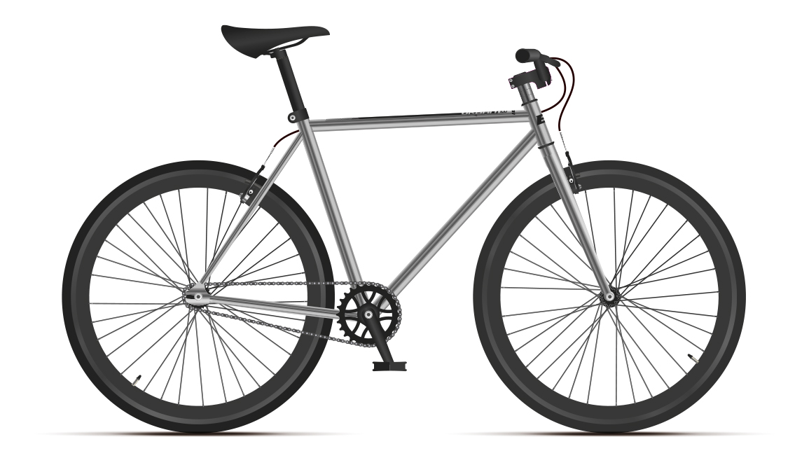 Фикс велосипед BLACK ONE Urban 700 (2021)